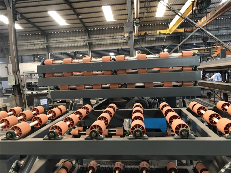 Dafon Auto Granite Marble Slabs Polishing And Grinding Line Machine