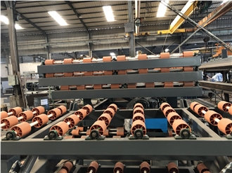 Dafon Auto Granite Marble Slabs Polishing And Grinding Line Machine