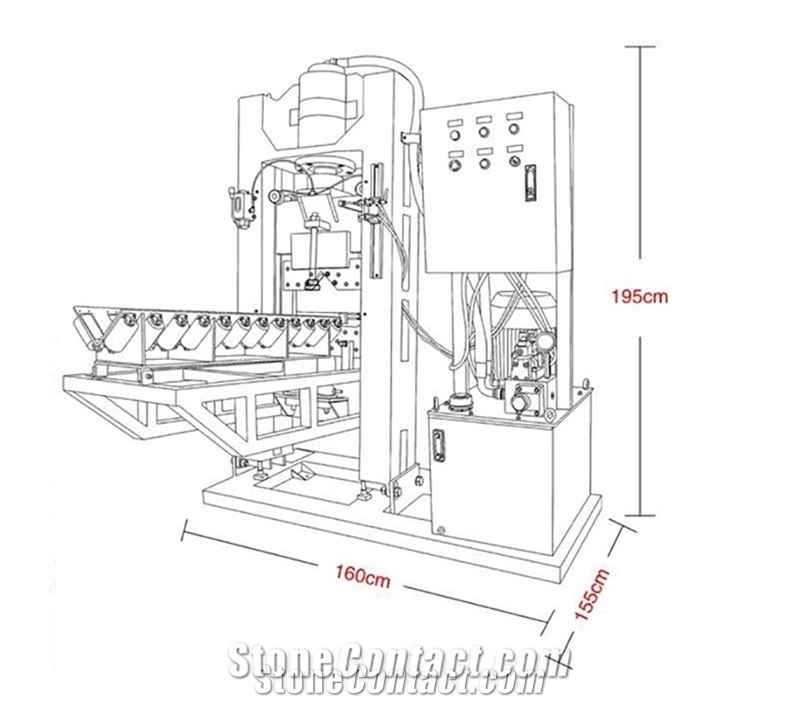 Hydraulic Stone Splitting Machine-24S