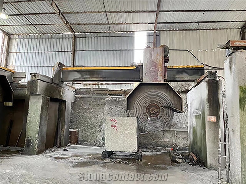 Multi-Blade Bridge Hydraulic Lifting Slicing Block Cutter DF-2500