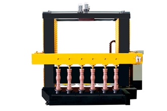 Six Heads Column Stone Profiling Machine