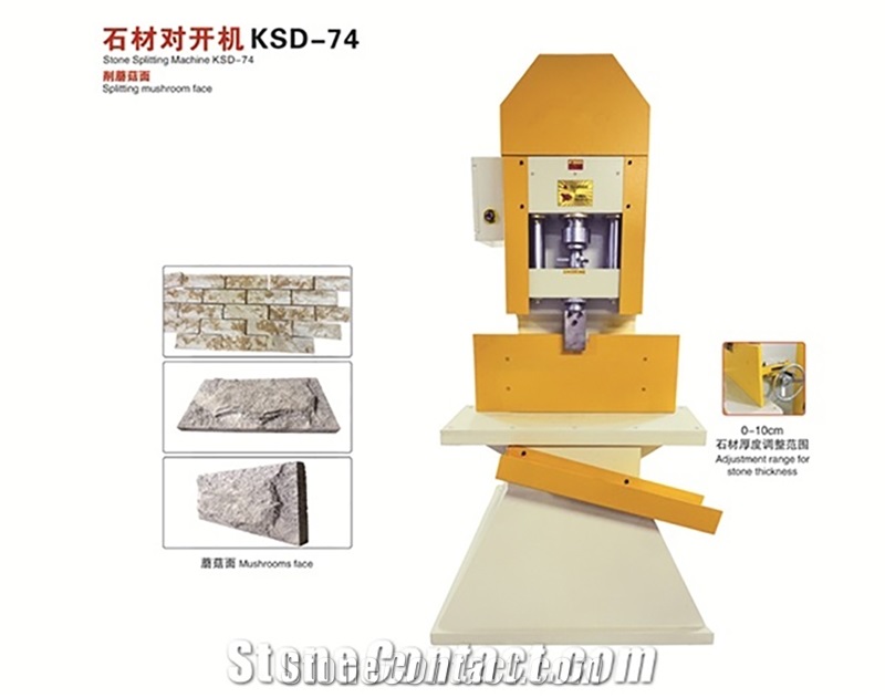 Stone Splitting Machine For Mushroom Face Cutting