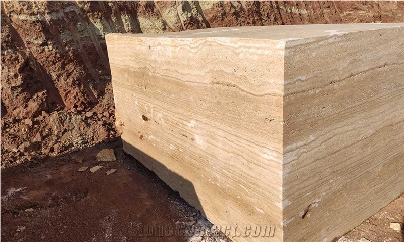 Irish Cream Travertine Quarry
