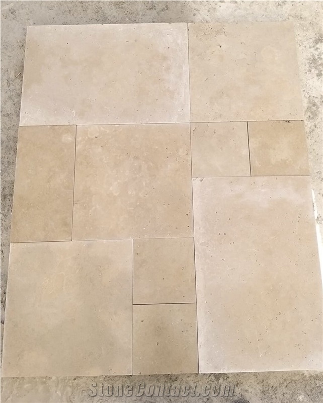 Classic Light Travertine Paving Stone