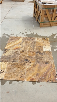 Scabos Travertine Paving Stone