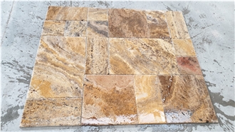 Scabos Travertine Paving Stone