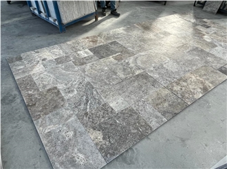 Silver Travertine  Paving Stone