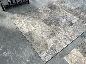 Silver Travertine  Paving Stone
