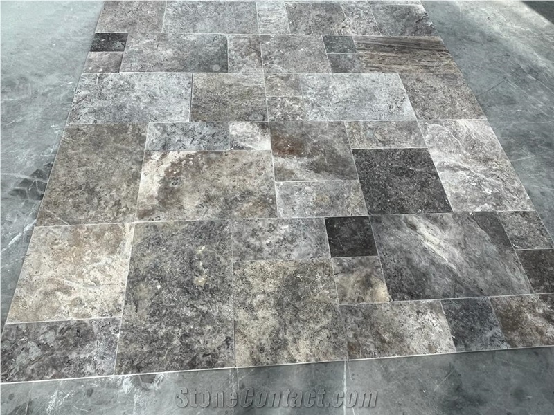 Silver Travertine  Paving Stone