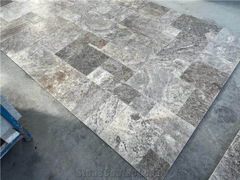 Silver Travertine  Paving Stone