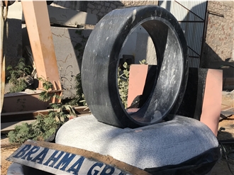 Round Ring Fountain, Stone Water Wheel, Granite Stone Wheel
