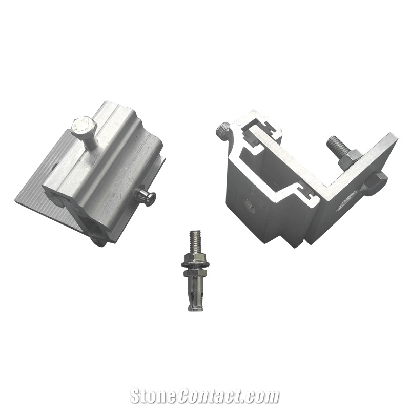 Aluminium Angle Undercut Anchor For Decorative Wall Panel