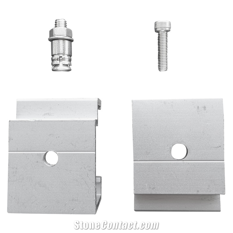 Aluminium Stone Bracket Facade Anchor For Wall Panel
