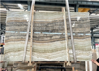 Argento Onyx Marble Slabs