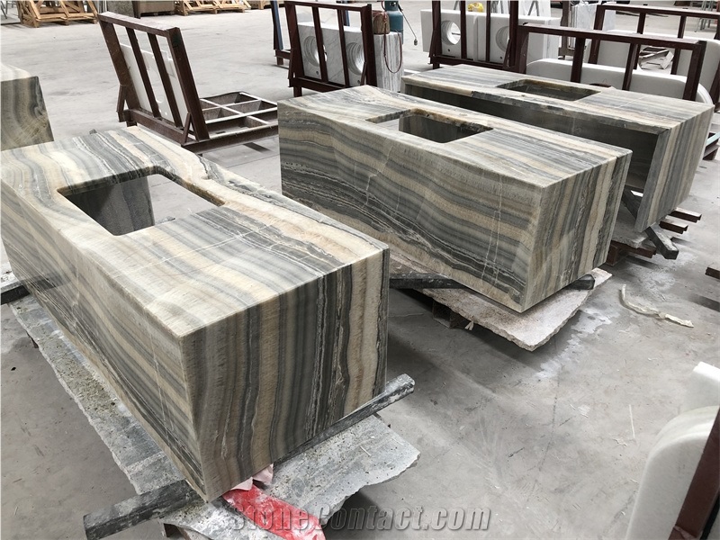 Argento Onyx Marble Slabs