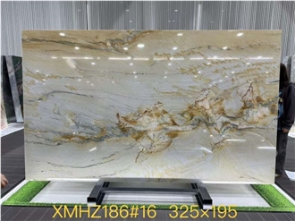 Fusion Gold Quartzite Golden Fusion Silk Quartzite Slabs