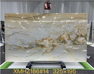 Fusion Gold Quartzite Golden Fusion Silk Quartzite Slabs