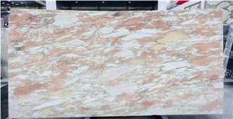 Home Decor Pink Stone Rosa Norvegia Marble Slab For Tiles