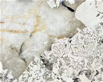Pandora White Quartzite Slabs
