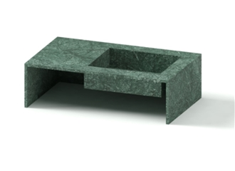 Verde Guatemala One Set  Bathroom Vanity Bath Top