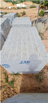 White Dallas Granite Blocks