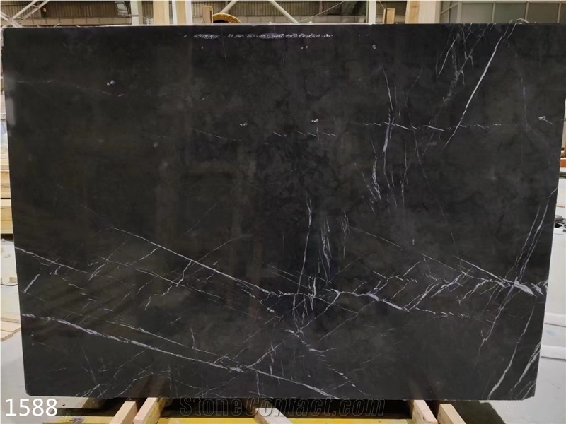 Bulgarian Grey Marble Tiles Grafitti Persian Gray Big Slab