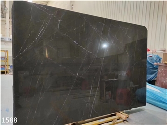Bulgarian Grey Marble Tiles Grafitti Persian Gray Big Slab