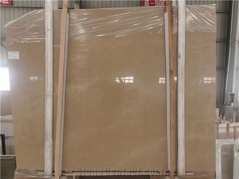Bursa Dark Beige Marble Slabs Aksoy Koyu Bej Mermer Anatolia