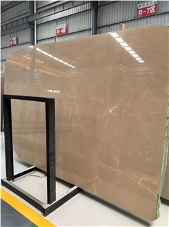 Bursa Dark Beige Marble Slabs Aksoy Koyu Bej Mermer Anatolia