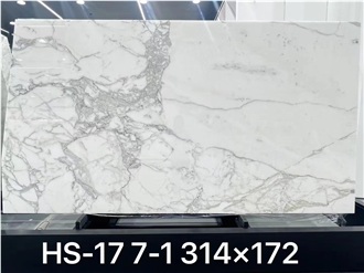 Calacatta Pearl Marble Bianco Extra White Slabs Tiles