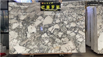 China Barcelona Grey Stone Slabs Tiles Special Stone Wall