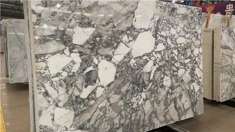 China Barcelona Grey Stone Slabs Tiles Special Stone Wall