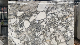 China Barcelona Grey Stone Slabs Tiles Special Stone Wall