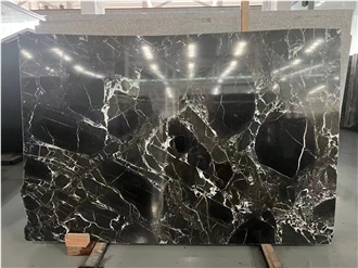 Greek Green Marble Dolomite Slabs Verde Naoussa Verria Dark