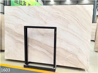 Italy Travertino Romano Bianco Slabs White Chiaro Travertine