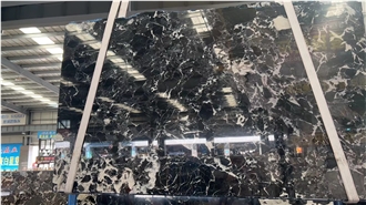 Noir Grand Antique Marble Tiles Marmor Noire Antique Slab