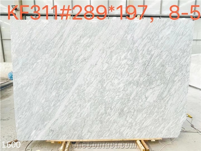 Statuarietto Marble Tiles Bianco Carrara White Stone Slab
