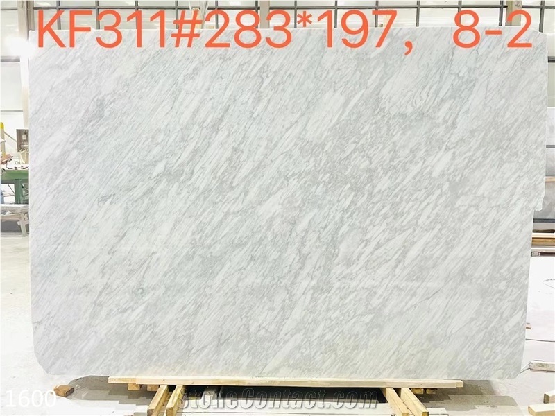 Statuarietto Marble Tiles Bianco Carrara White Stone Slab