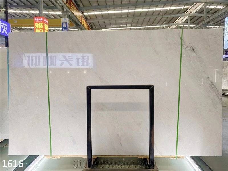 Turkey Blanco Ibiza Marble Slabs  Aydin White Yabo White