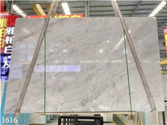 Turkey Blanco Ibiza Marble Slabs  Aydin White Yabo White