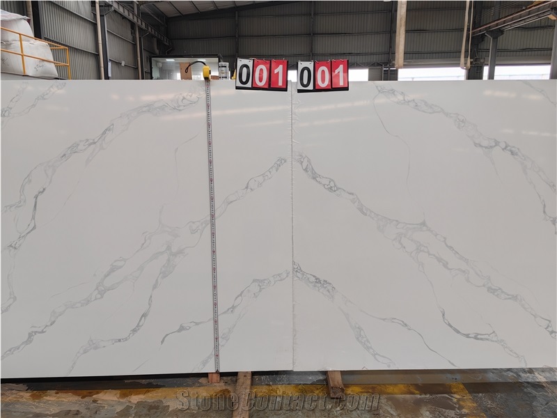 20Mm 30Mm Rich Edge Process 5012 Quartz Kitchen Countertop