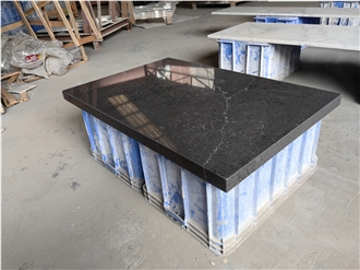 GOLDTOP 5039 Laurent Black Quartz Slabs
