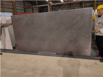 GOLDTOP 5039 Laurent Black Quartz Slabs