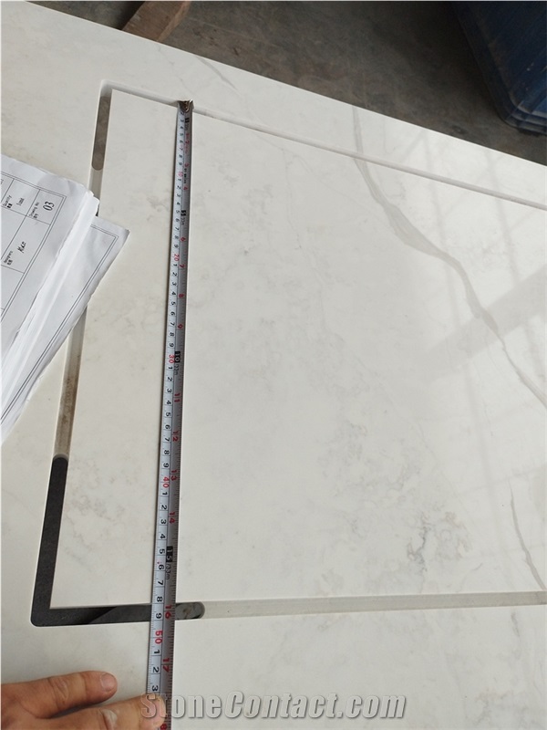 GOLDTOP 5055 Diana Extra White Quartz Kitchen Tops