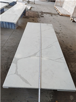 GOLDTOP 5055 Diana Extra White Quartz Kitchen Tops
