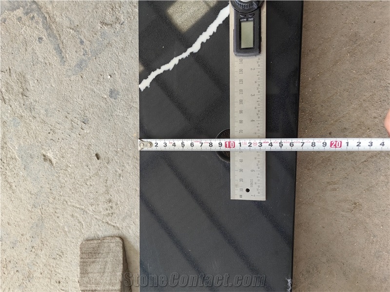 GOLDTOP 5064 Calacatta Black Quartz Kitchen Tops