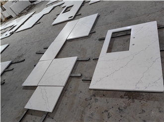 Home Cut To Size Artificial 5021 Quartz Kitchen Countertops