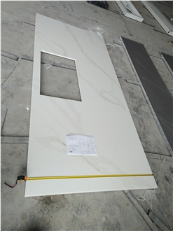 Home Villa Custom Aritificial 5052 Quartz Kitchen Countertop