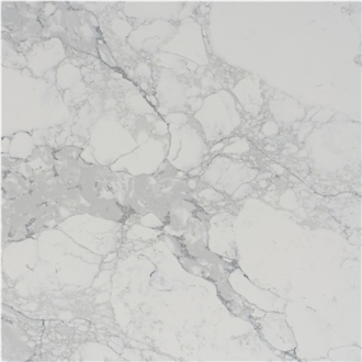 Polished 5117 Statuario Verona Quartz Slabs