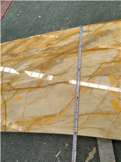 Customized Italy Giallo Siena Kitchen Countertop
